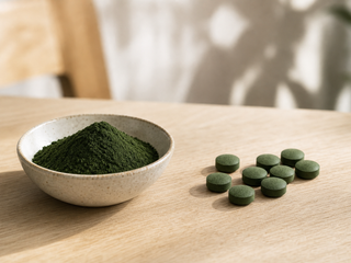 Chlorella milteliai ir tabletės