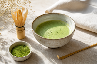 Matcha arbata su umami skoniu