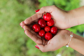 Acerola uogos rankose