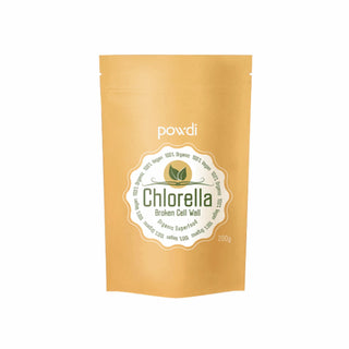 Ekologiška Chlorella milteliai suardytomis sienelėmis iš Jeju salos POWDI