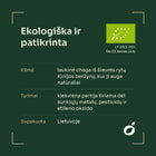 Laukinė chaga iš šiaurės rytų Kinijos beržynų, ES ekologinis sertifikatas LT-EKO-001, supakuota Lietuvoje