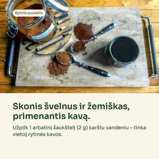 Chaga (juodojo beržo grybo) milteliai, ekologiški – 100 g