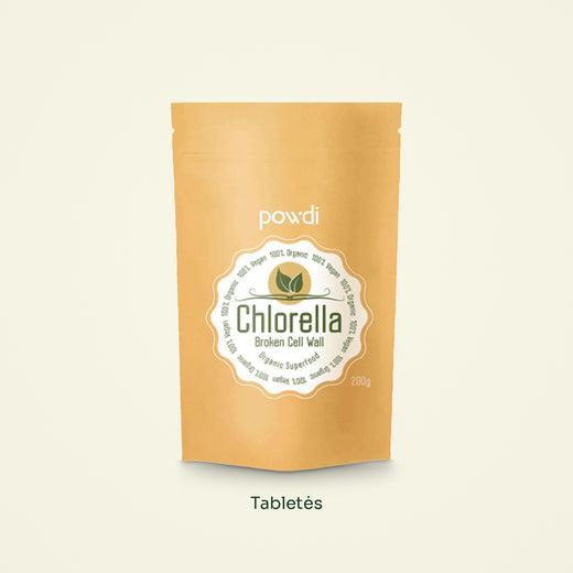 Chlorellos tabletės, ekologiškos
