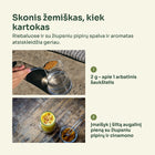 Ciberžolės milteliai šaukštelyje ir auksinis pienas – 2 g porcija
