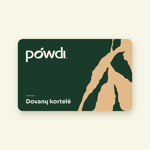 Powdi dovanų kortelė
