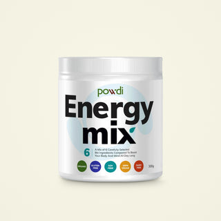Energy MIX kokteilio milteliai POWDI, 300 g indelis