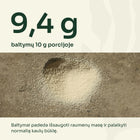 9,4 g baltymų 10 g gyvūninio kolageno porcijoje