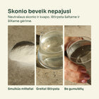 Kolageno milteliai ištirpsta vandenyje – neutralaus skonio ir kvapo