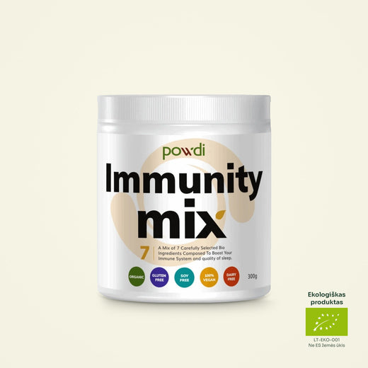 Immunity Mix: cinamonas ir grybai, ekologiškas