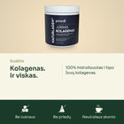 Jūrinio kolageno sudėtis: 100% hidrolizuotas I tipo žuvų kolagenas