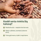 Delnuose kakavos pupelės – kodėl verta rinktis nealkalizuotą kakavą
