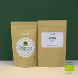Švelnusis žaliasis duetas: chlorella, acerola
