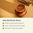 Šiltas Immunity MIX gėrimas – kaip derinti rinkinio produktus per dieną