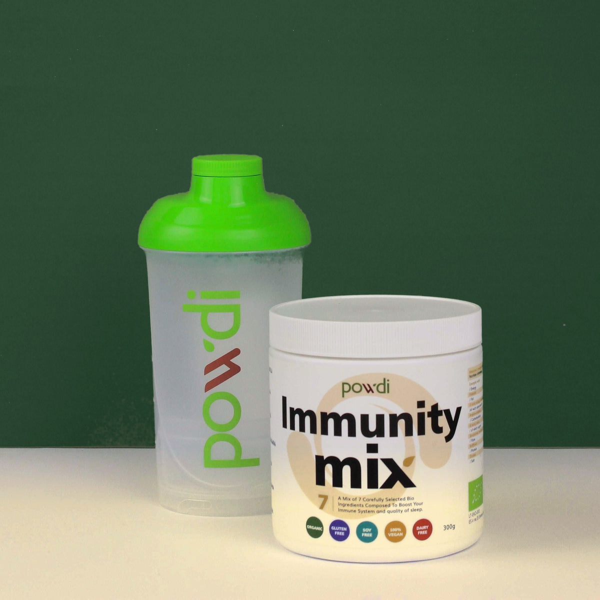Immunity MIX mišinys su Powdi plaktuve