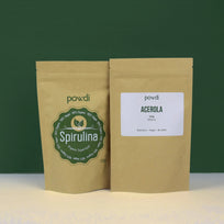 Geležies ir vitamino C duetas: spirulina, acerola