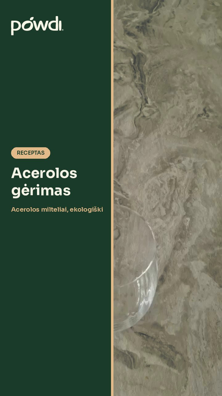 Acerolos gėrimas