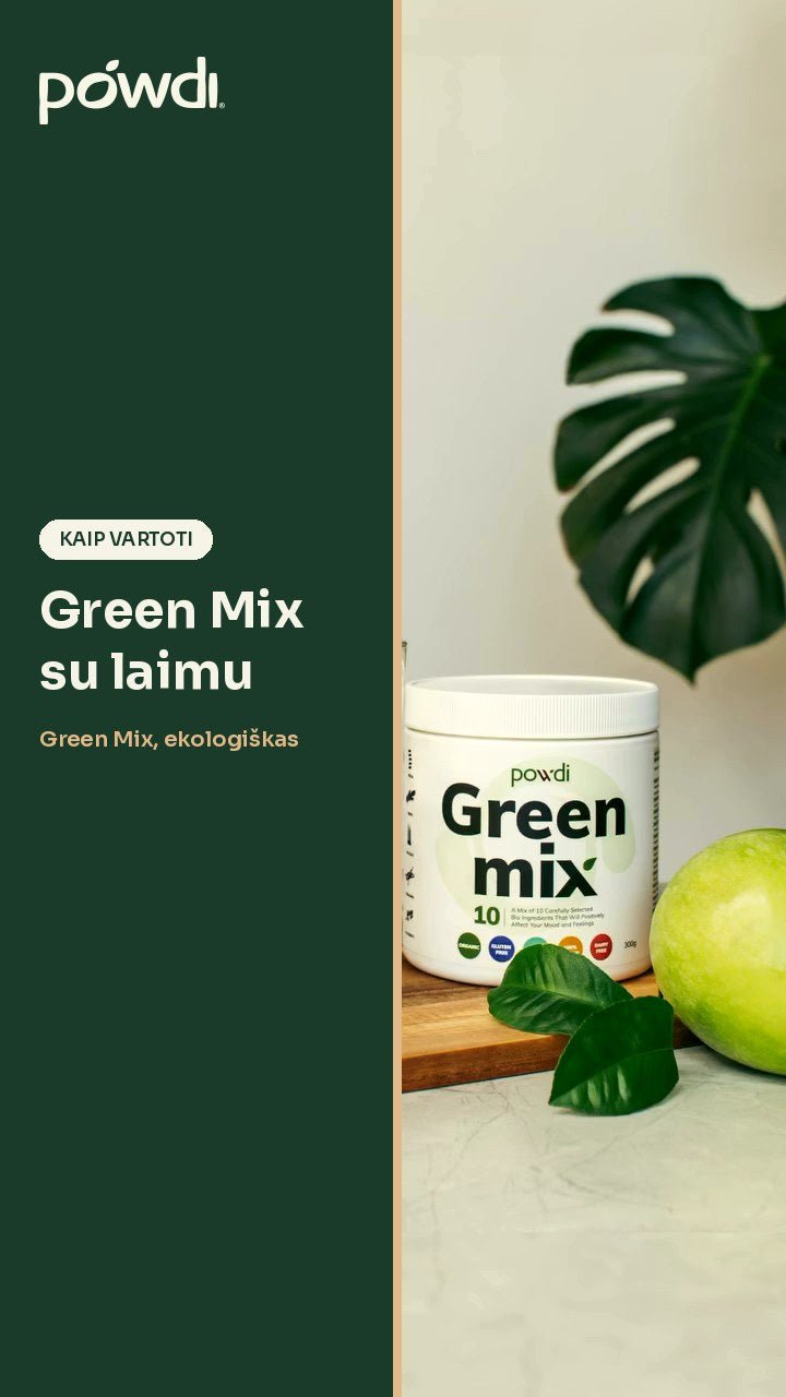 Green Mix su laimu